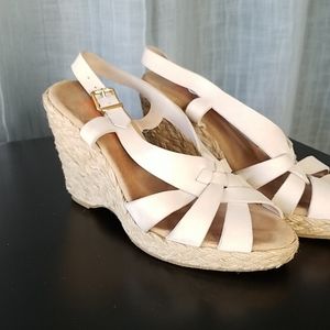 Michael Kors Wedge Open Toe Sandal 8